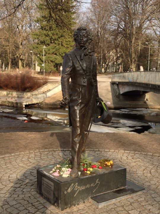 Arnold Basiński - Puszkin w Rydze